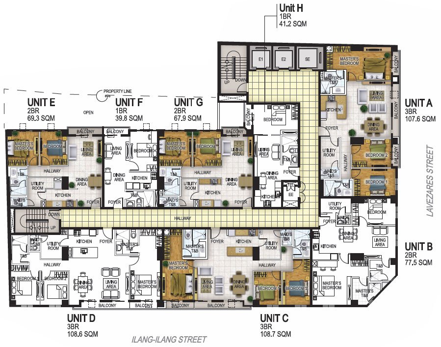 Floor Plan | iPacific Residence